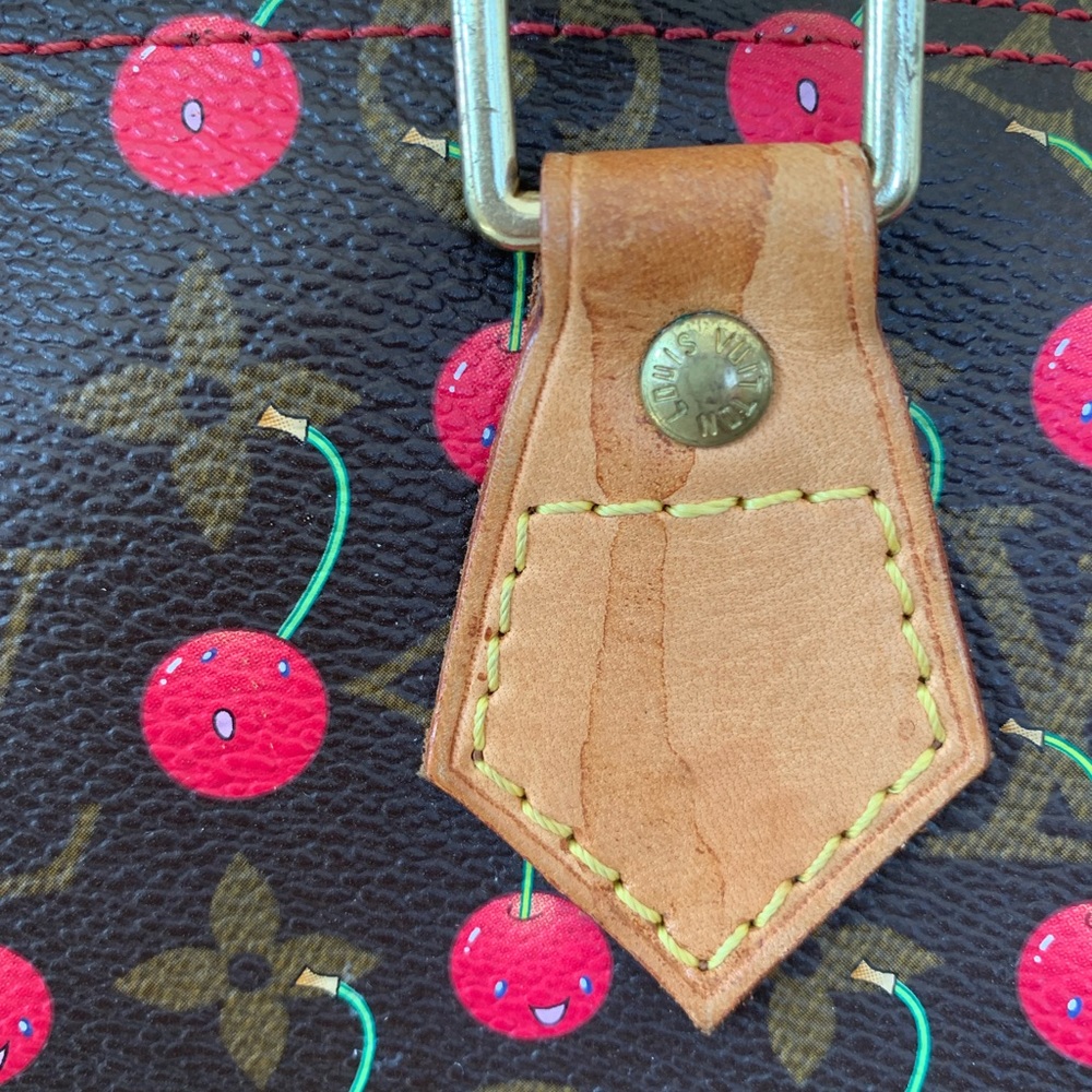 LOUIS VUITTON 🍒 Speedy 25 Monogram Cerises Cherry 🍒 - Picture 14 of 17